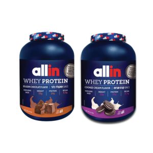 זוג אבקת חלבון אולאין | Allin Whey