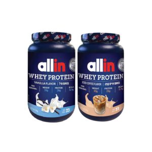 זוג אבקת חלבון אולאין 759 גרם | Allin Whey Small