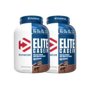 זוג אבקת חלבון דיימטיז עלית קזאין | Dymatize Elite Casein