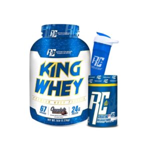 חלבון, קריאטין ושייקר רוני קולמן | Ronnie Coleman Whey+Creatine+Shaker