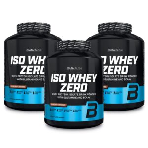 שלישיית אבקת חלבון אייזולט ביוטק כשר | ISO Whey Zero BioTech