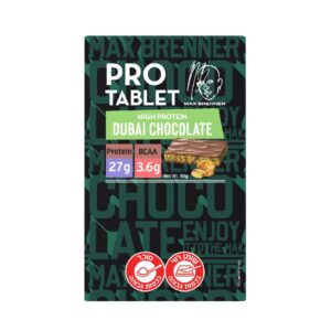 טבלאות שוקולד חלב מועשר בחלבון מקס ברנר - Max Brenner Pro Tablet