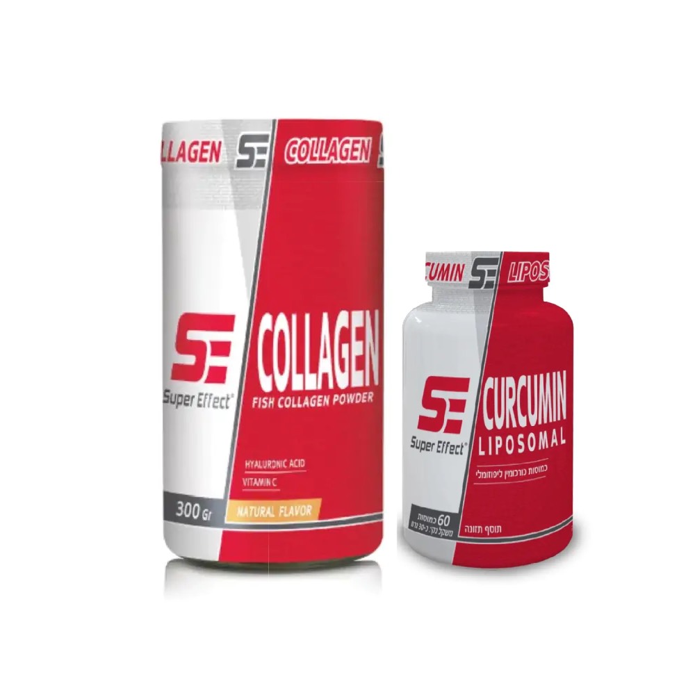קולגן וכורכורמין מבית סופר אפקט