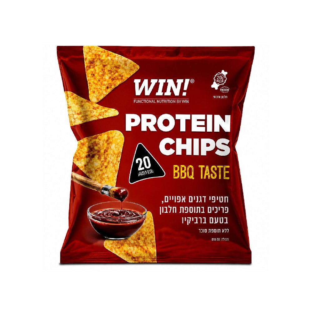 צ׳יפס חלבון ווין - Win Protein Chips