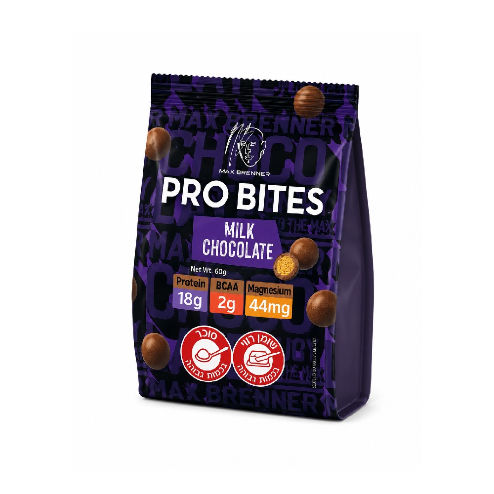 קליק חלבון מקס ברנר - PRO BITES MAX BRENNER