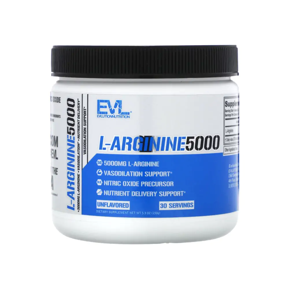 ל-ארגינין - EVLution Nutrition L-Arginine 5000