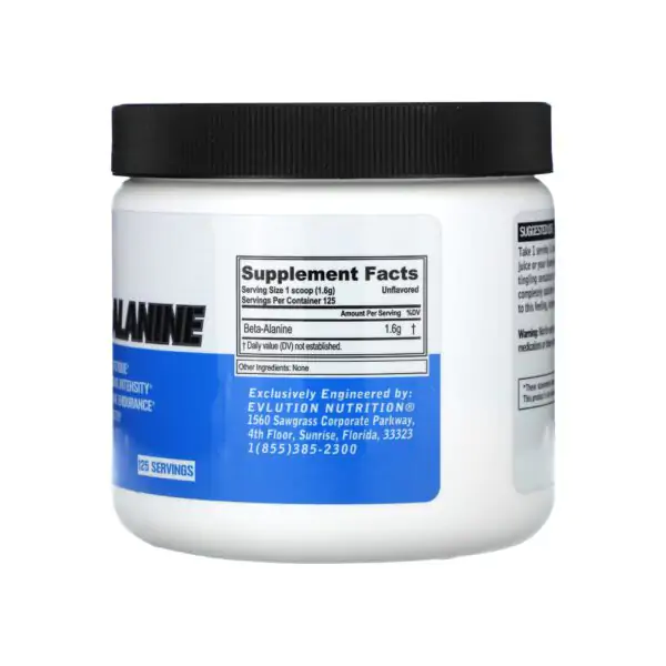 בטא-אלנין - EVLution Nutrition Beta-Alanine