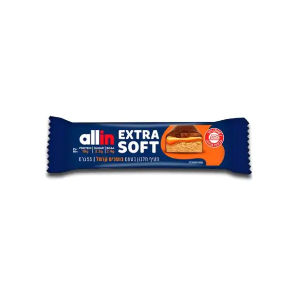 חטיף חלבון אולאין אקסטרה סופט - Allin Extra Soft