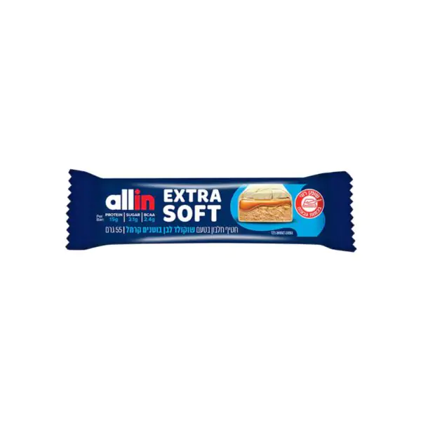 חטיף חלבון אולאין אקסטרה סופט - Allin Extra Soft
