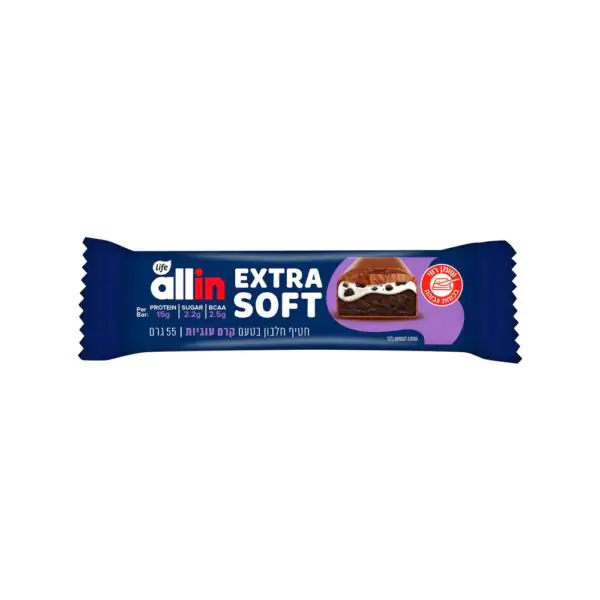 חטיף חלבון אולאין אקסטרה סופט - Allin Extra Soft