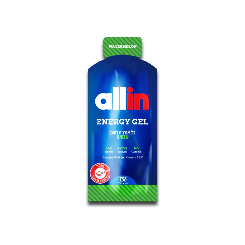 ג'ל אנרגיה אולאין - Allin Energy Gel