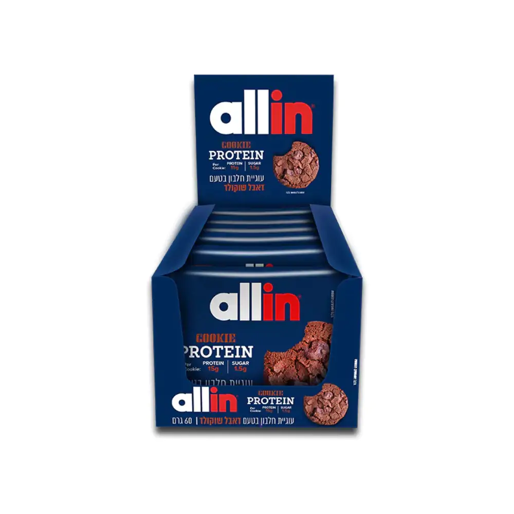 עוגיית חלבון אולאין - Allin Protein Cookie