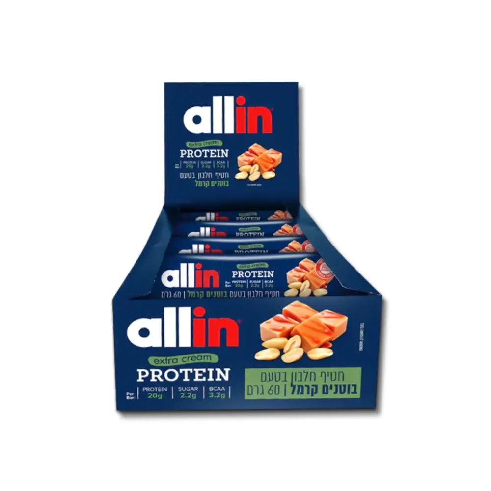 חטיף חלבון אול אין אקסטרה קרם - Allin Extra Cream