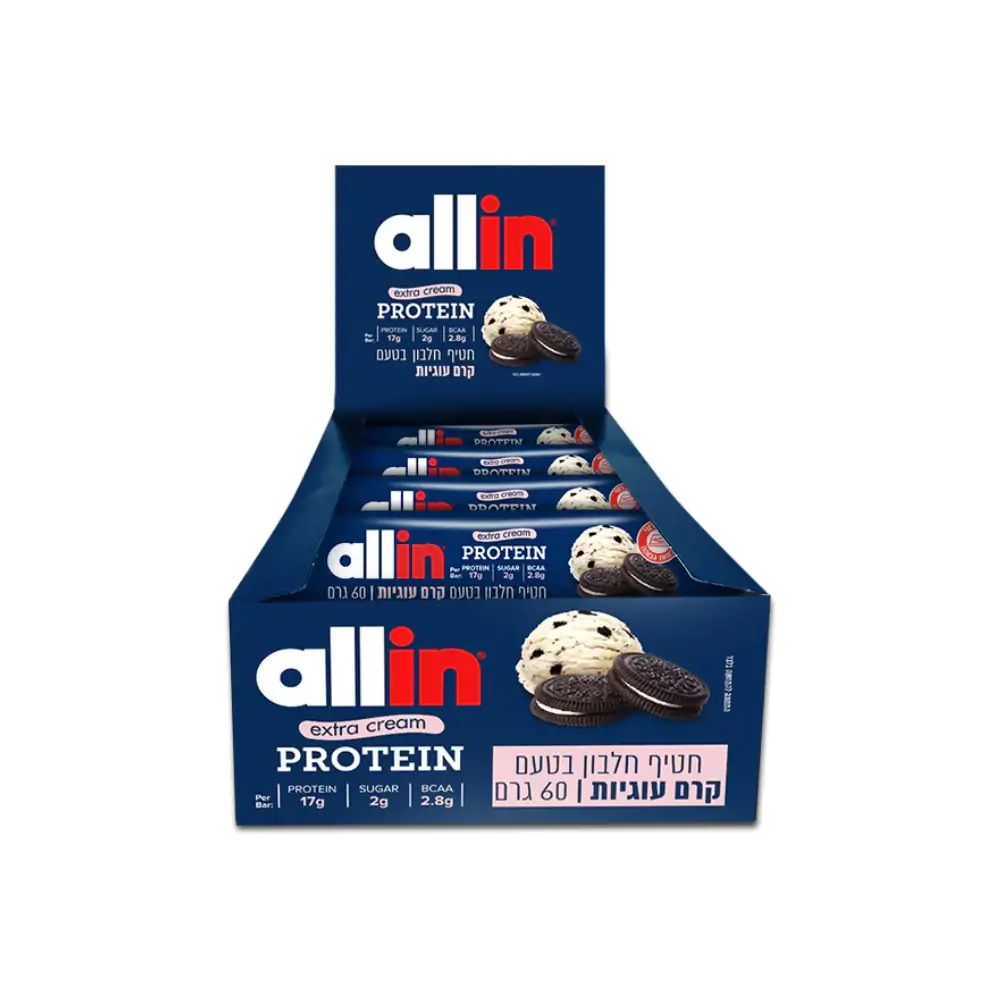 חטיף חלבון אול אין אקסטרה קרם - Allin Extra Cream