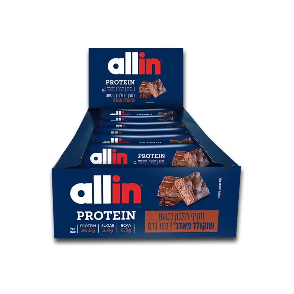 חטיפי חלבון אול אין - Allin Protein Bar