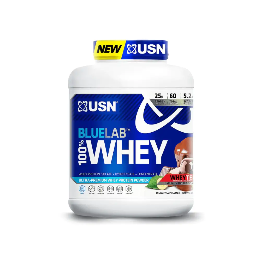 אבקת חלבון 100% יו אס אן בלו לאב - USN Blue Lab 100% Whey