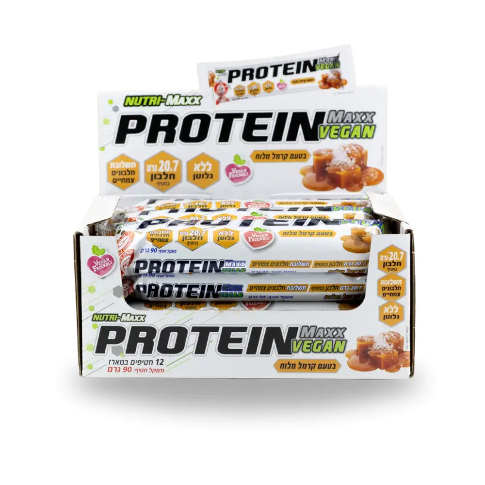 חטיף חלבון פרוטאין מקס טבעוני - Protein Maxx Bar Vegan