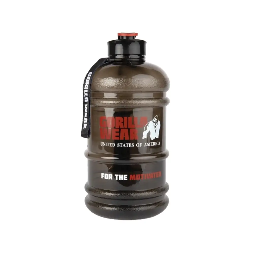 בקבוק שקוף 2.2 ליטר גורילה וואר - Gorilla Wear Bottle 2.2L