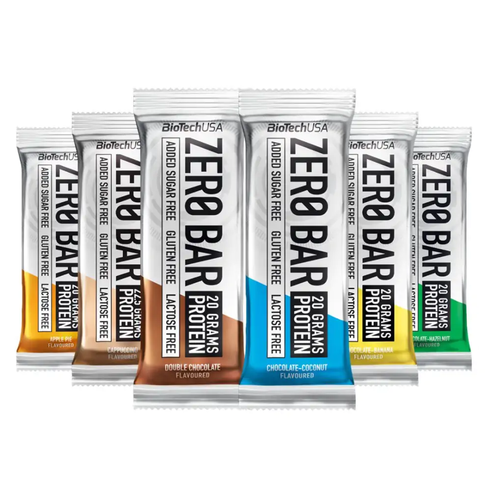 חטיפי חלבון זירו בר ביוטק - ZERO BAR BioTechUSA
