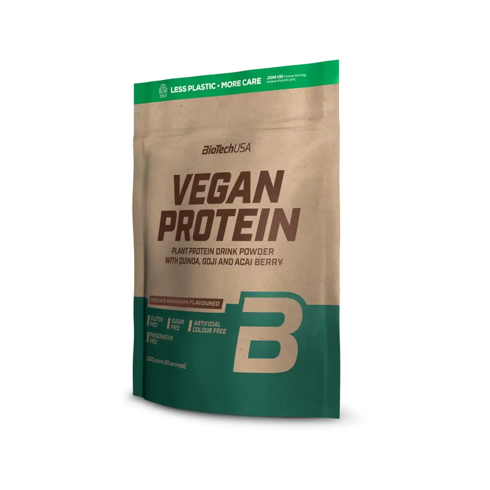 אבקת חלבון טבעוני ביוטק - Vegan Whey BiotechUSA