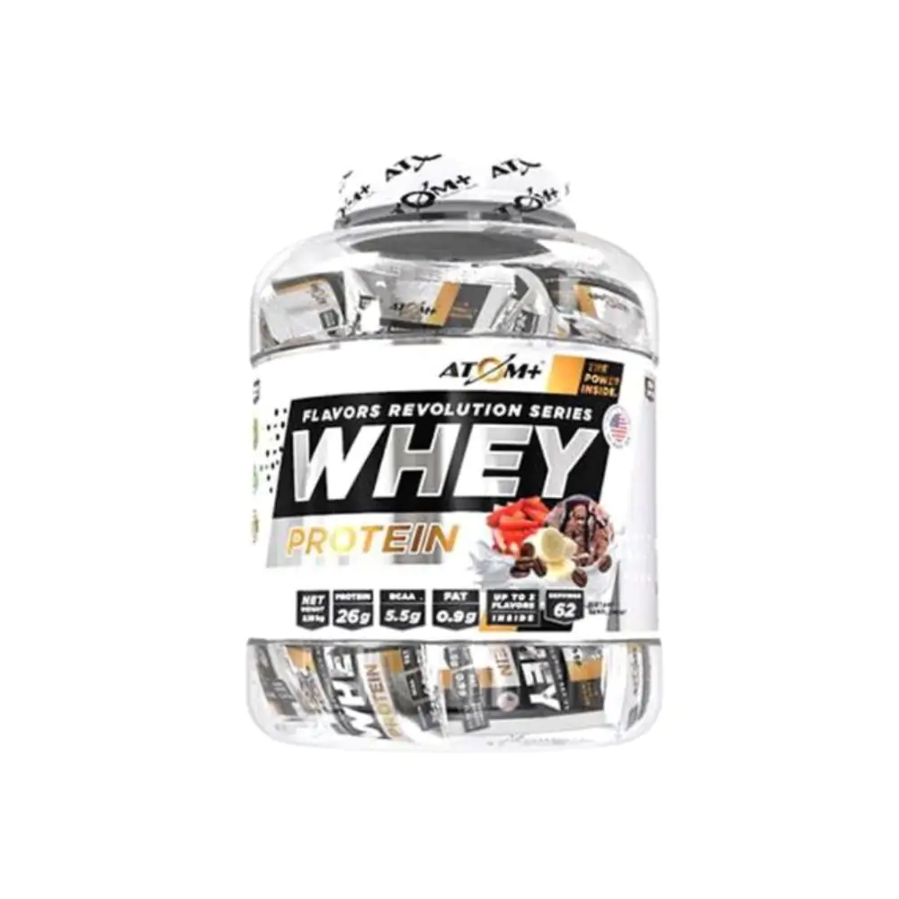 אבקת חלבון אטום פלוס מנות אישיות - Atom Plus Whey