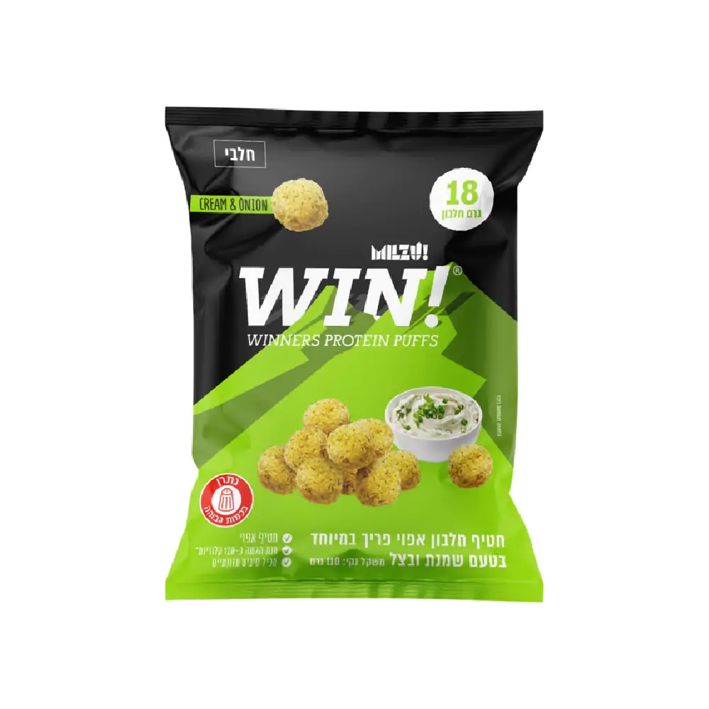 חטיף אפוי ווין פאף - Win Protein Puffes