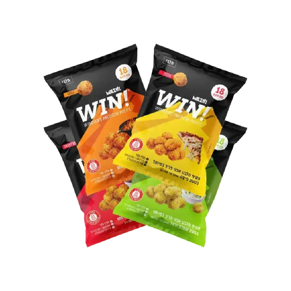חטיף אפוי ווין פאף - Win Protein Puffes