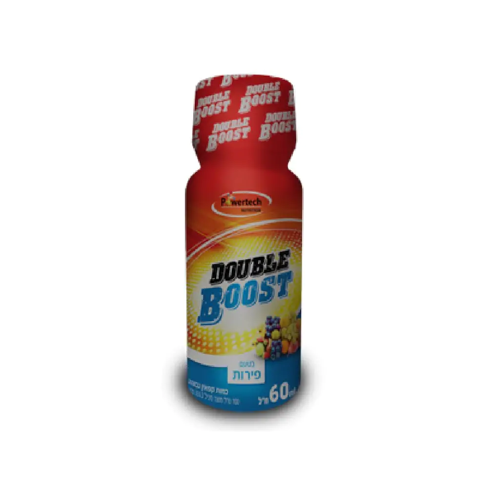 משקה דאבל בוסט פאוורטק - Powertech Double Boost